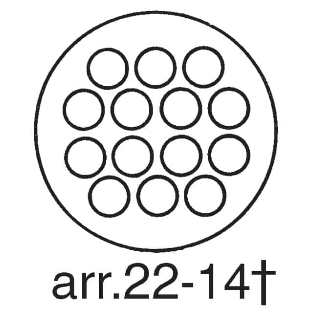 208486-3 TE Connectivity AMP Connectors  Alloggiamenti per connettori circolari